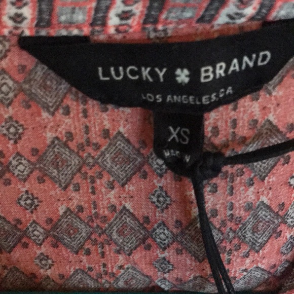 Lucky brand blouse size ca - Picture 2 of 5